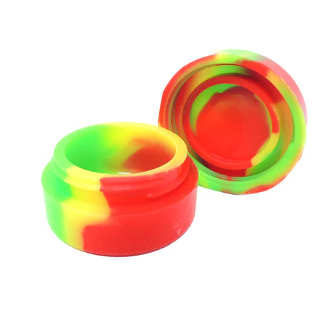 Photograph of product: Luvbuds | Silicone Wax Container | Assorted Colors | 7ml