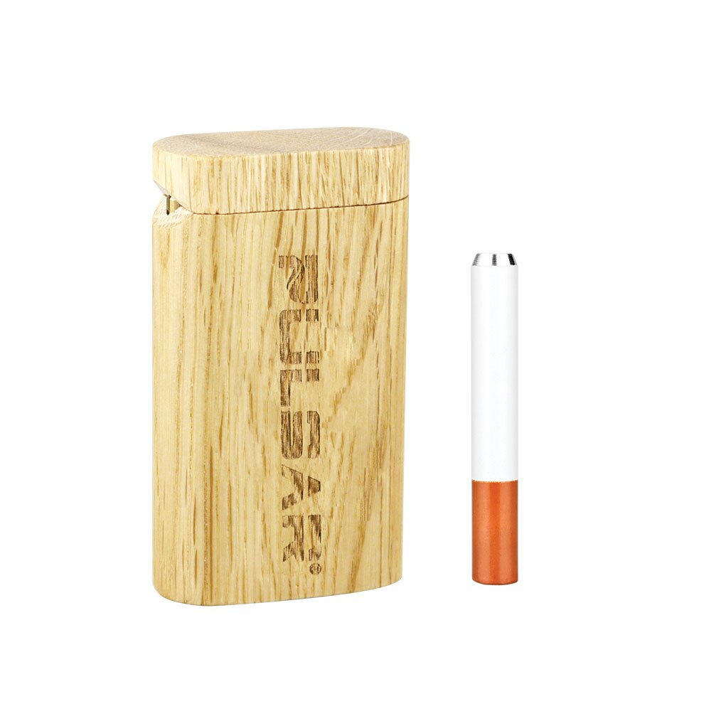 Photograph of Product: Straight Wood Flip/Swivel Dugout - 3.25"