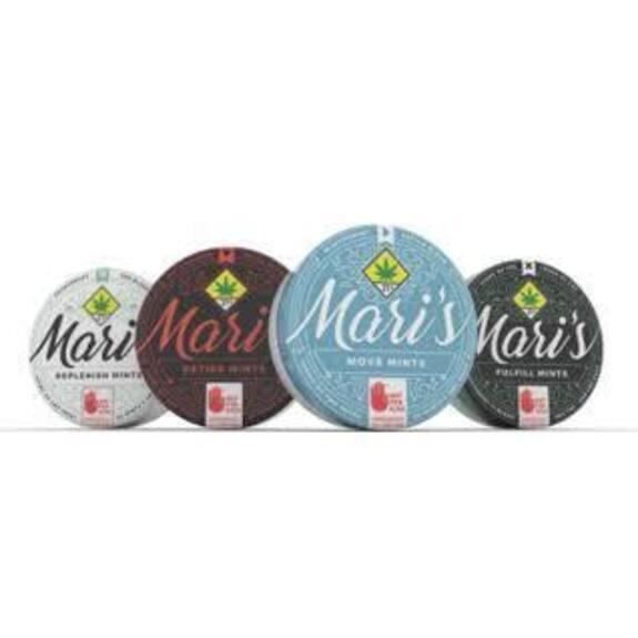 Photograph of Product: 100mg Peppermint Mari's Retire - Mari's