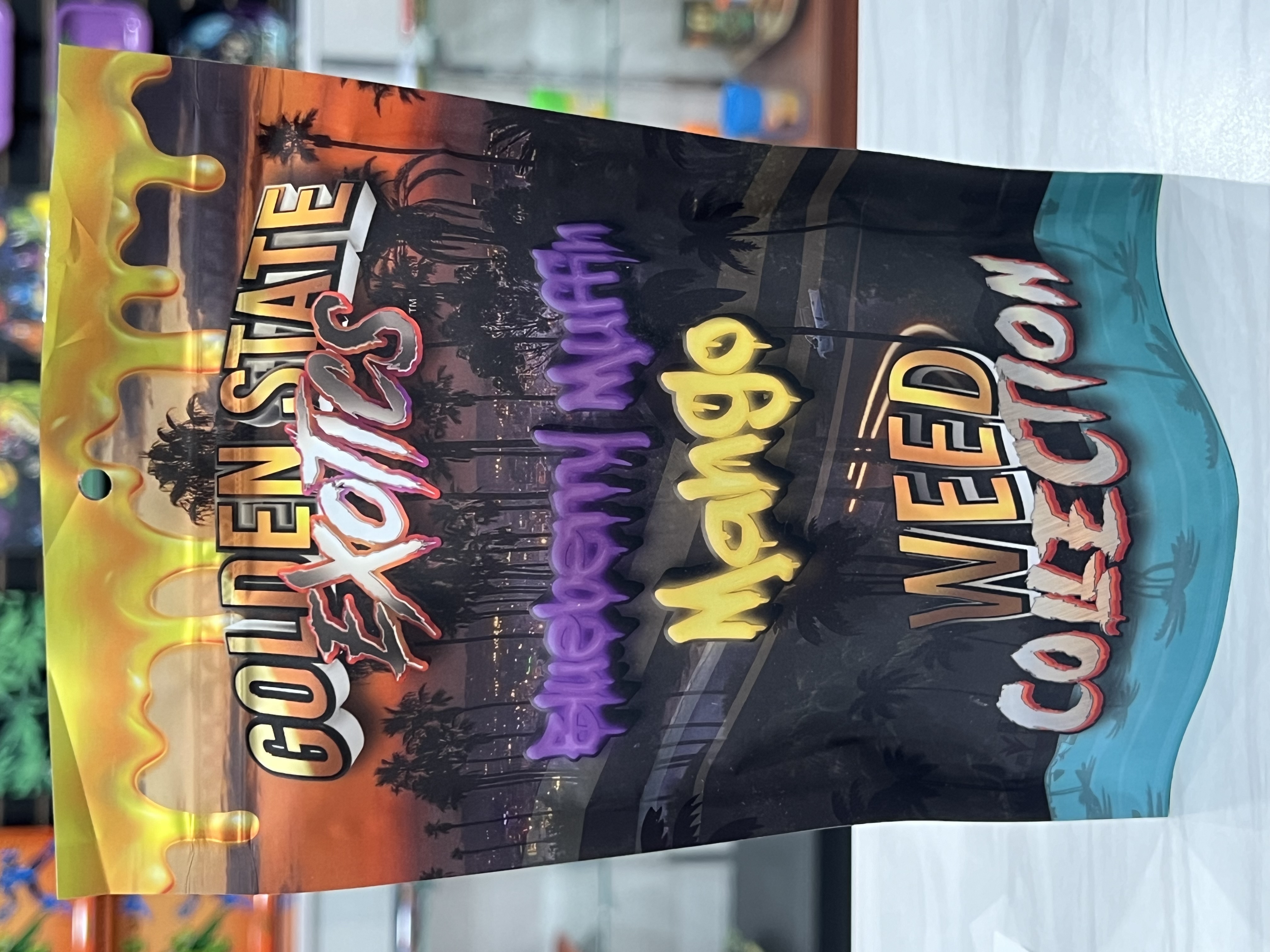 Photograph of product: Golden State Exotics - Blueberry Muffin Mango - The Oui'd Collection - 28g