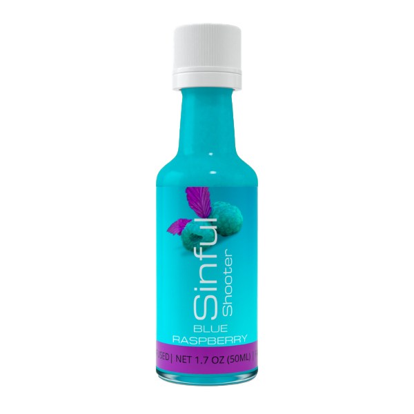 Photograph of product: Sinful Blue Raspberry Shooter