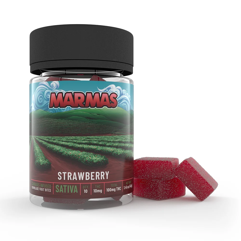 Photograph of product: Strawberry Gummies | 100mg