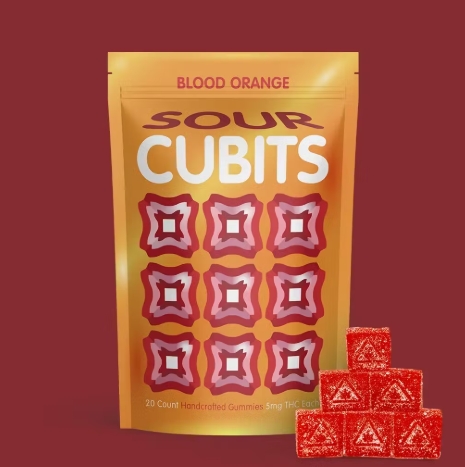 Photograph of product: Sour Blood Orange | 20 x 5mg