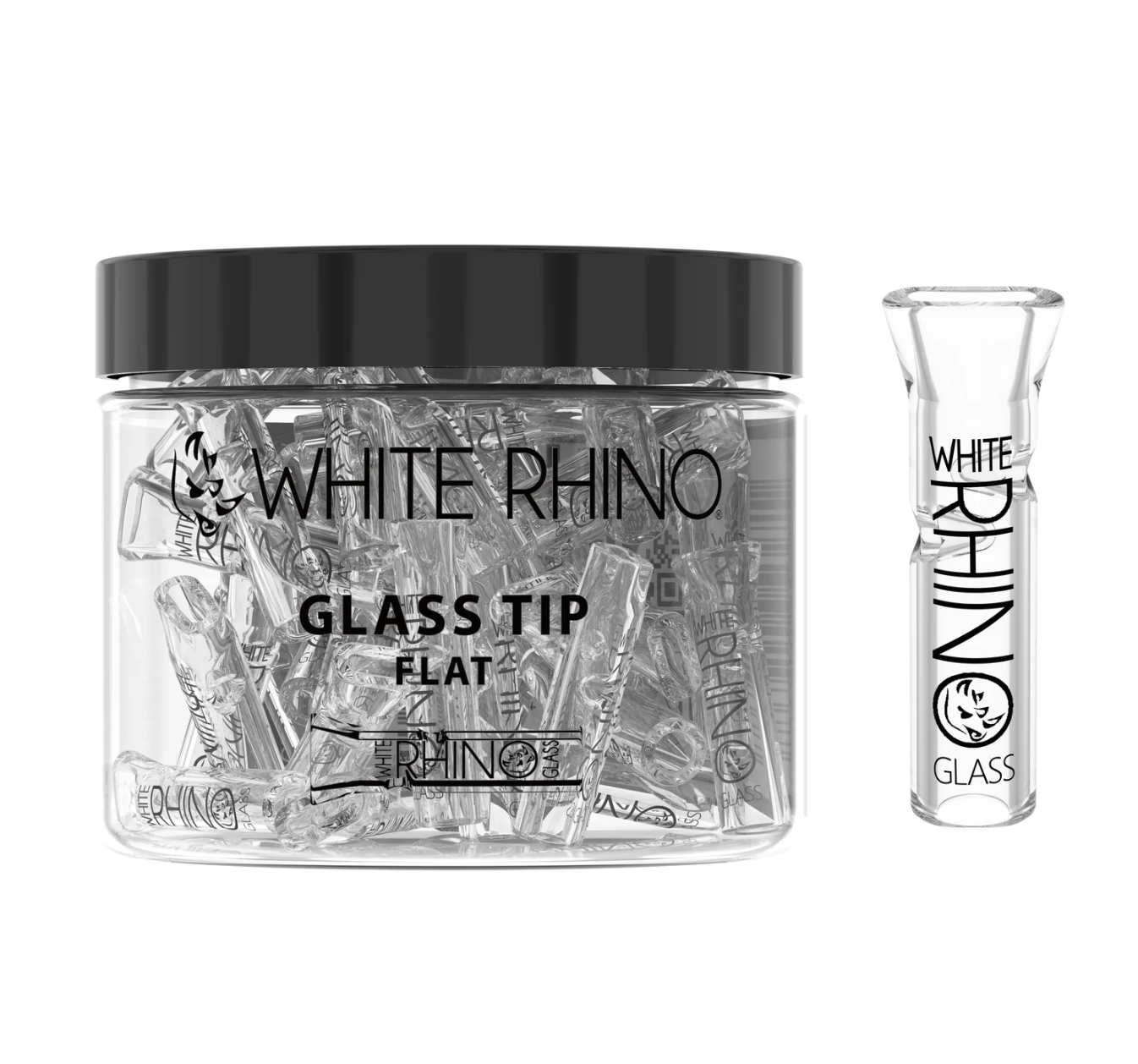Photograph of product: White Rhino: Flat Glass Tip