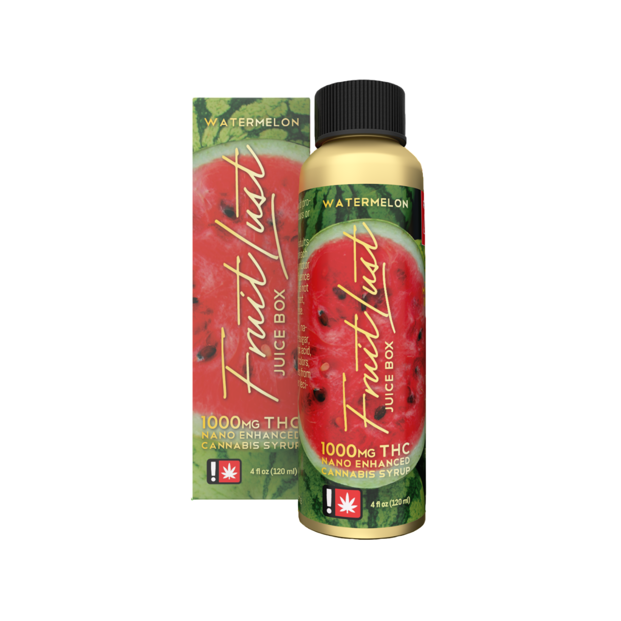Photograph of product: Fruit Lust: Syrup 1000mg - Watermelon