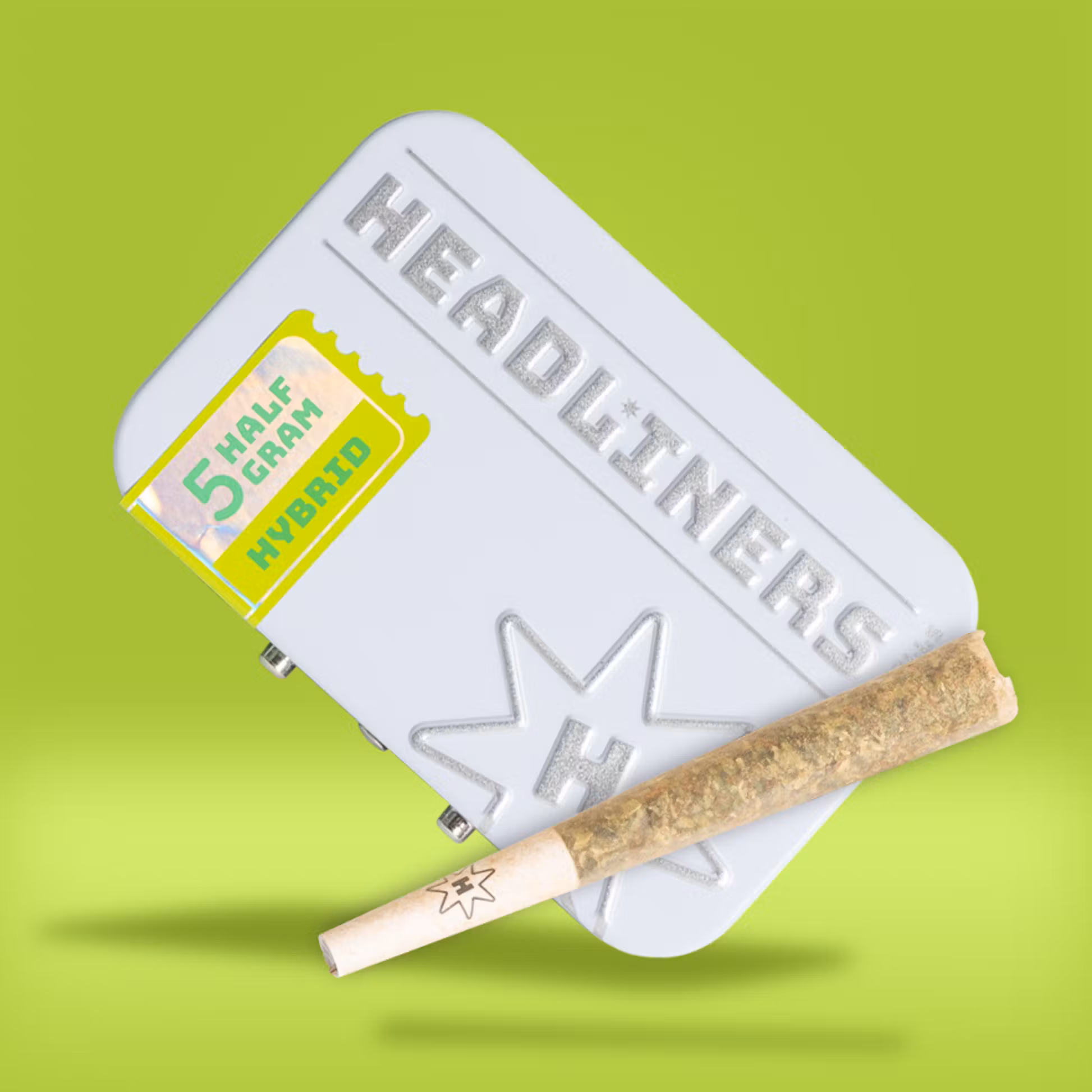 Photograph of product: Headliners O Face 0.5g Pre-Roll 5pk (2.5g)