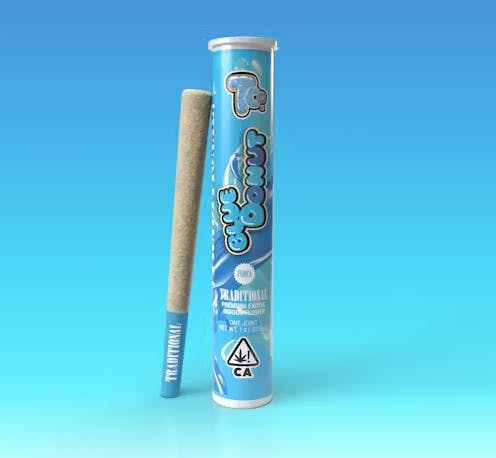Photograph of product: Blue Donut | 1g Indoor Preroll - 