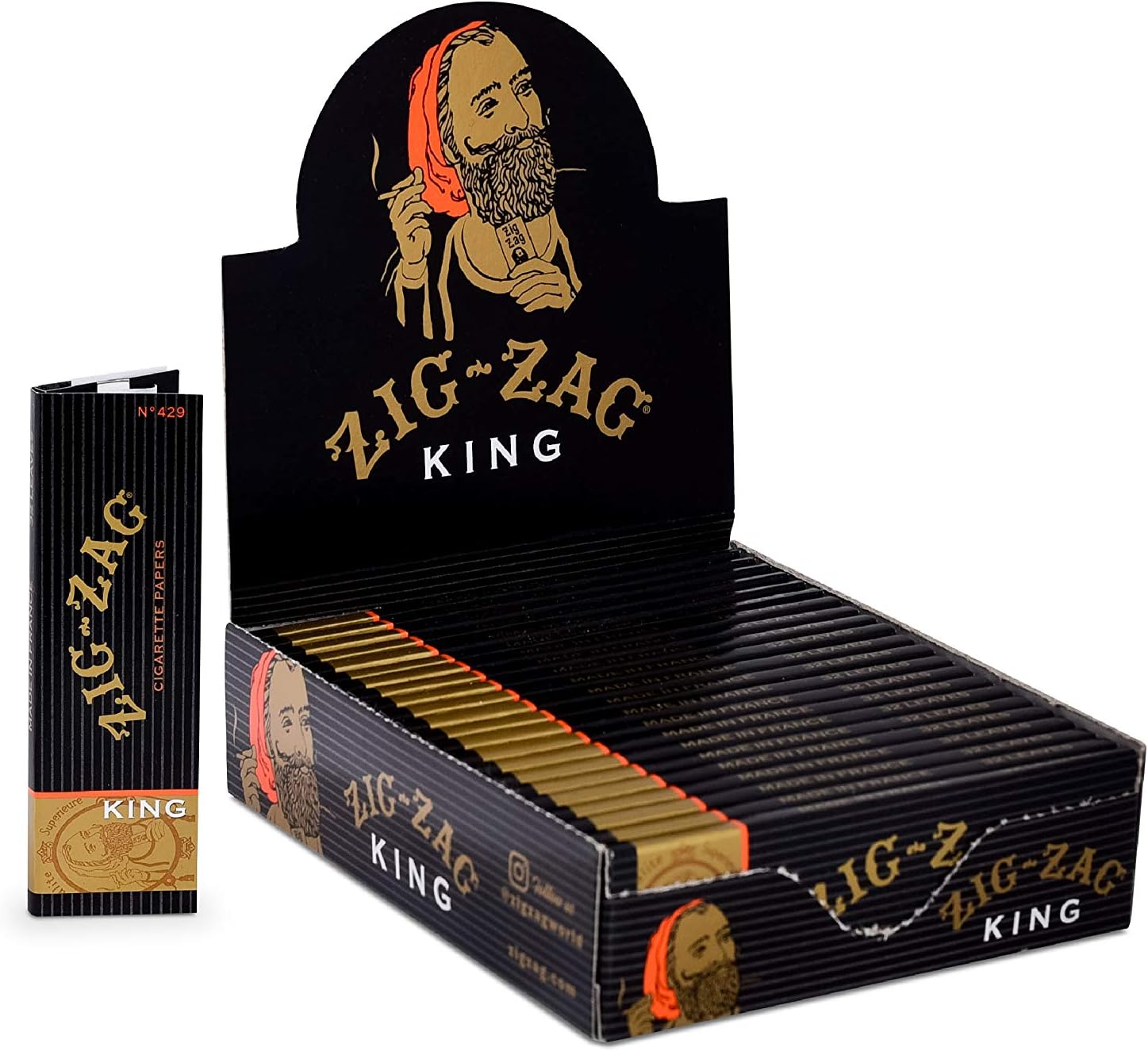 Photograph of product: Zig Zag - Rolling Papers - King Size