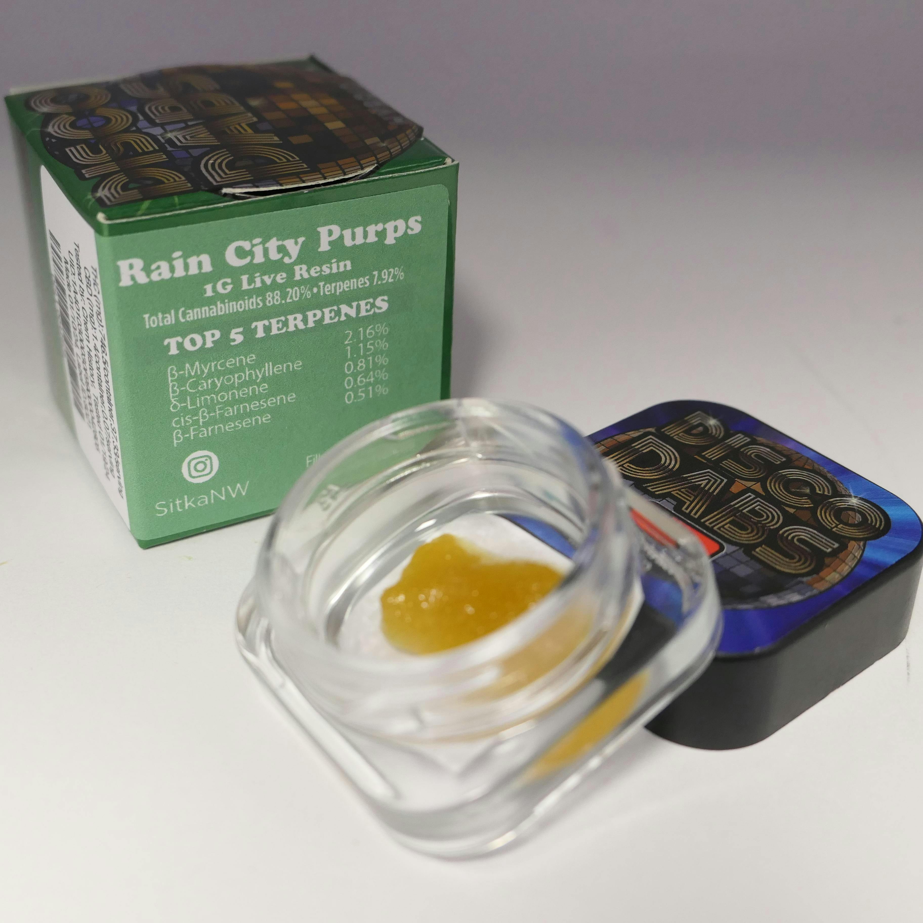 Photograph of product: Disco 1g LR - Rain City Purps