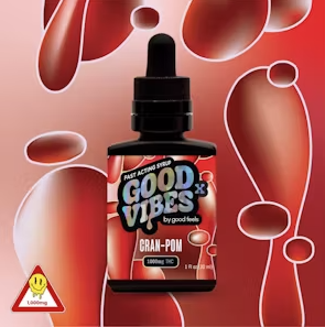 Photograph of product: Cranberry Pomegranate Syrup 1000mg