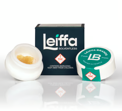 Photograph of product: Leiffa - Live Rosin (Fresh Press) - Grape Cream Cake