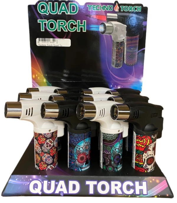 Photograph of product: Slant Quadruple Torch Lighter