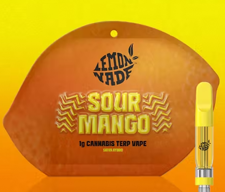 Photograph of product: Lemonnade - Sour Mango - - Cartridge - Oui'd
