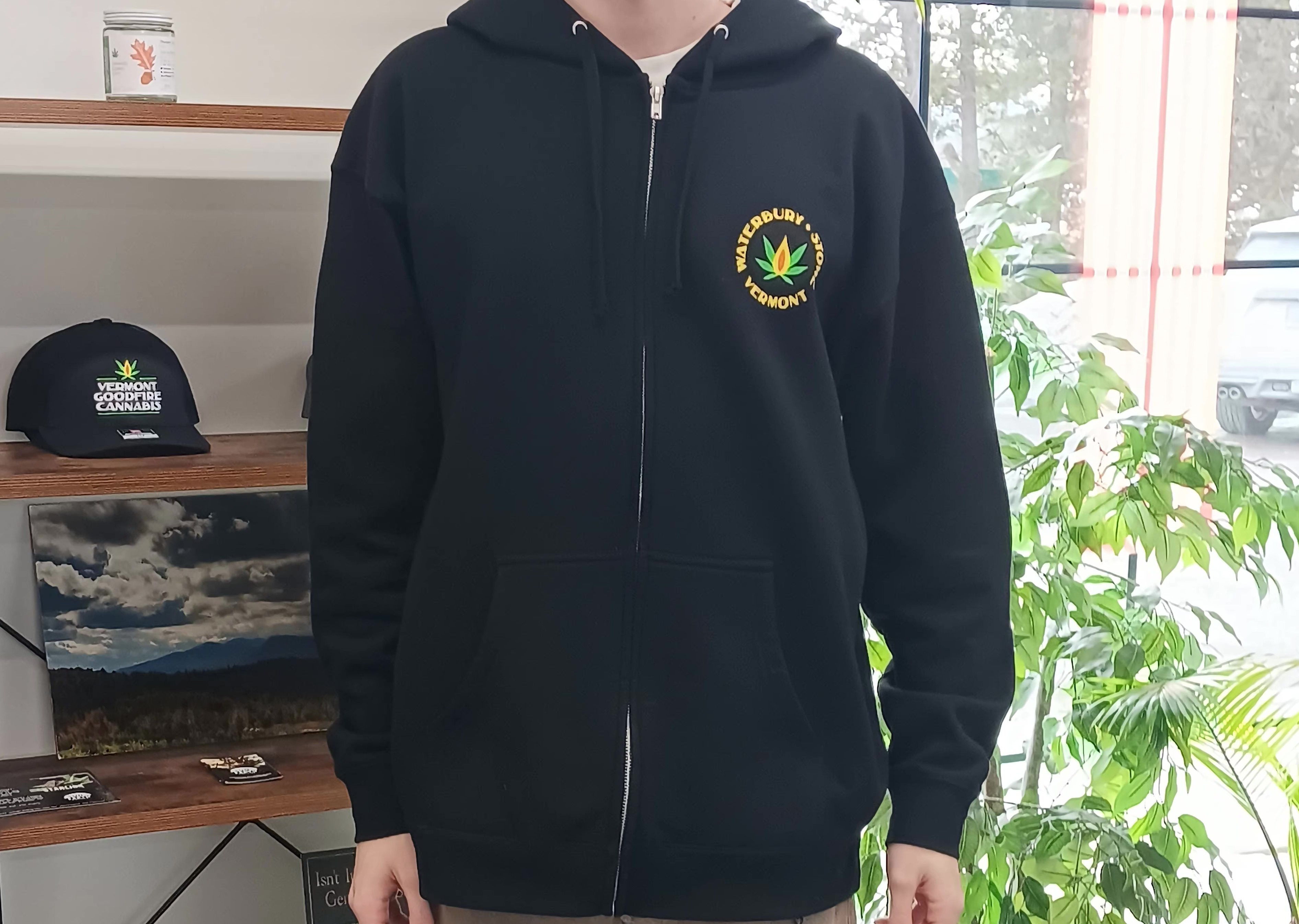 Photograph of product: Zip Up Hoodie (XL) - VT Goodfire Oui'd