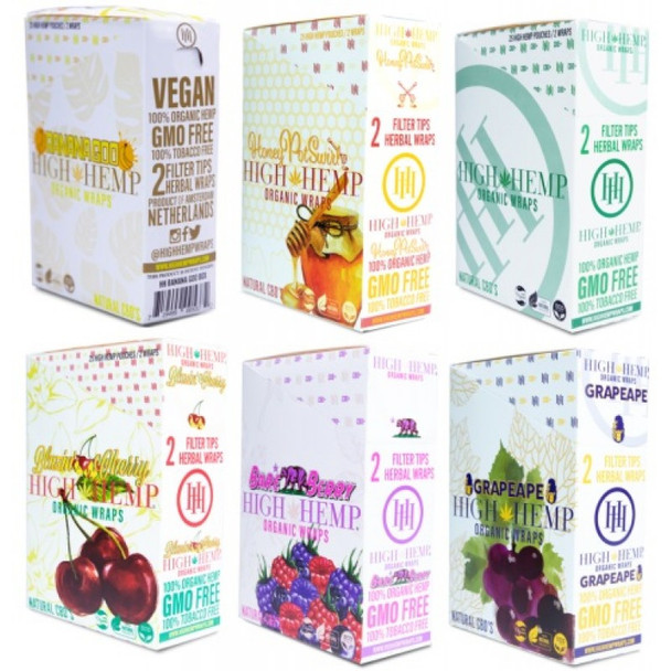 Photograph of product: Regular Hemp Wraps | High Hemp Co.