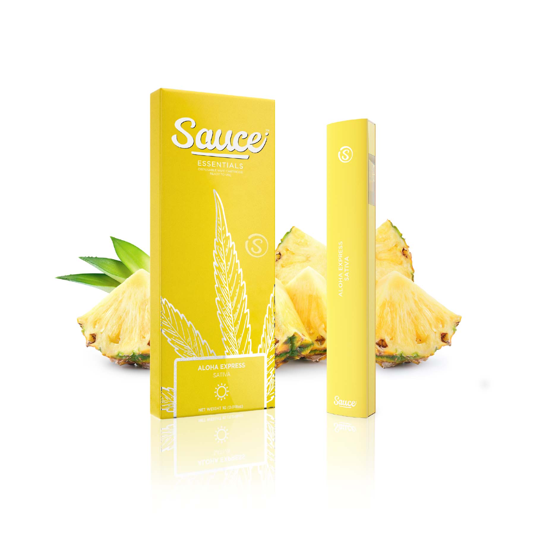 Photograph of product: SAUCE BARS - DISPOSABLE LIVE RESIN - 1.25G - Oui'd - ALOHA EXPRESS