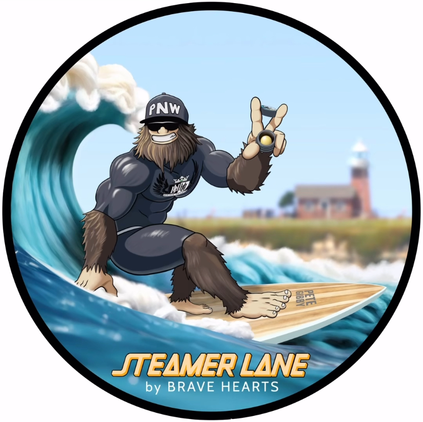 Photograph of product: Brave Heart -  Steamer lane - Live Rosin