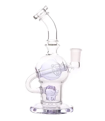 Photograph of product: Bear Quartz | Sphere Box Dab Rig | Purple