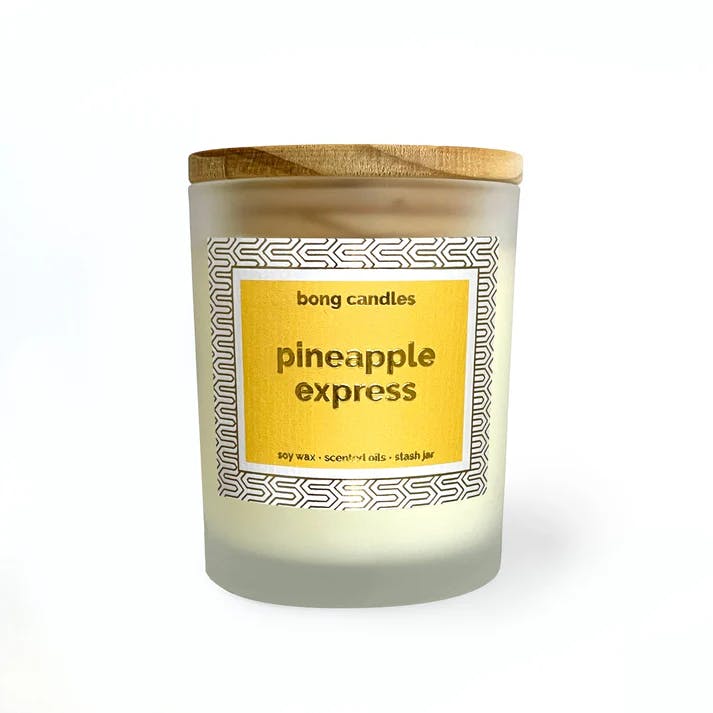 Photograph of product: Pineapple Express Stash Jar Candle