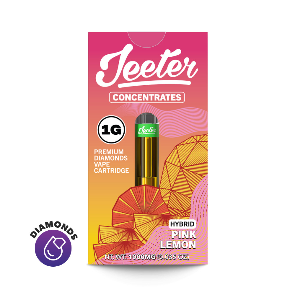 Photograph of product: Jeeter - Cartridge Liquid Diamonds - Pink Lemon (H) (1.0g)
