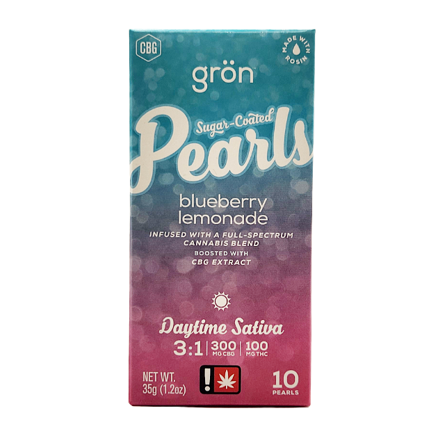 Photograph of product: Gron- 100mg 3:1 Blueberry Lemonade 10 pk (S)