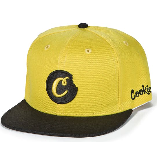 Photograph of product: C-Bite Snapback - Gold/ Black - 