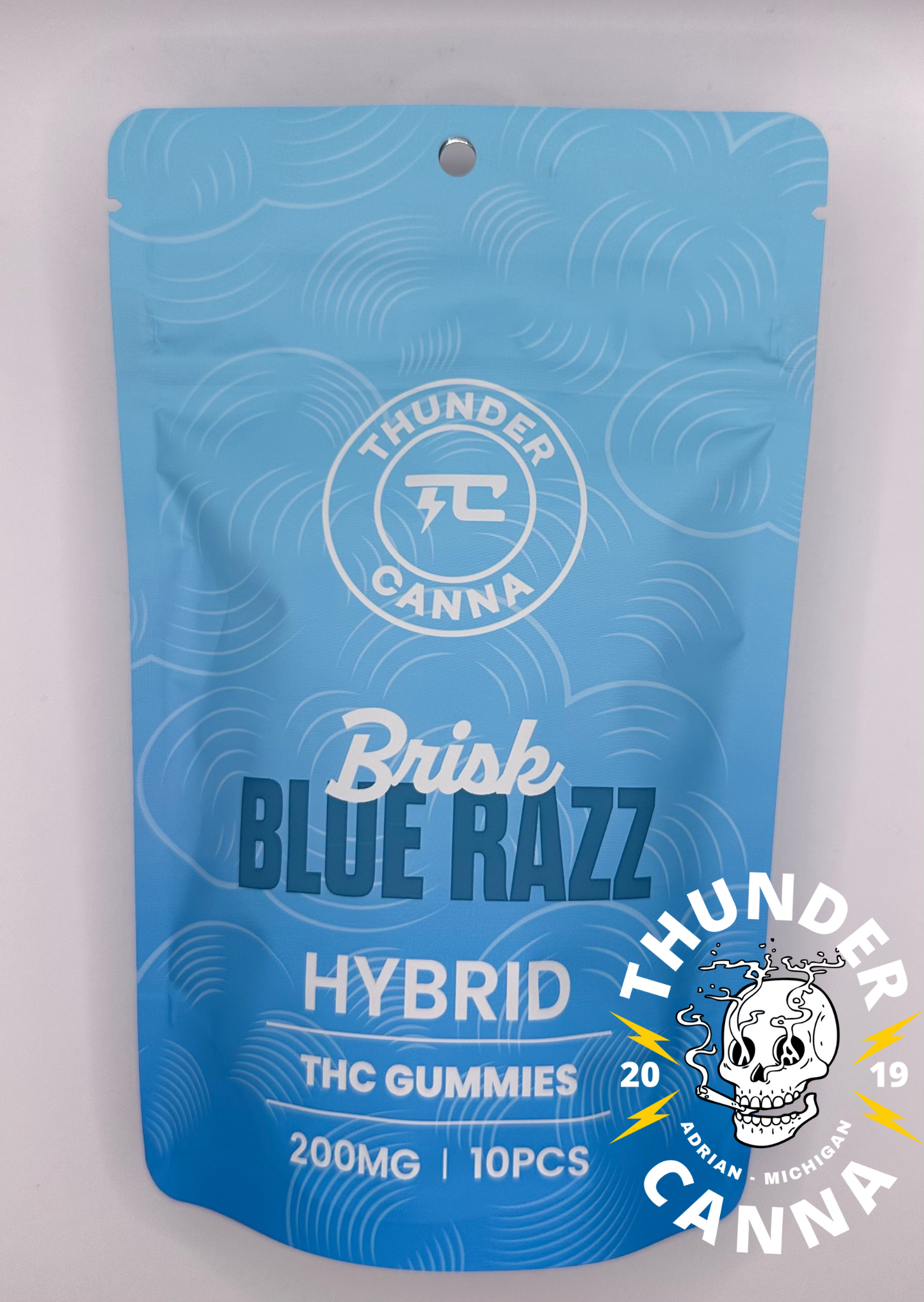 Photograph of product: Blue Razz Gummies - 200mg