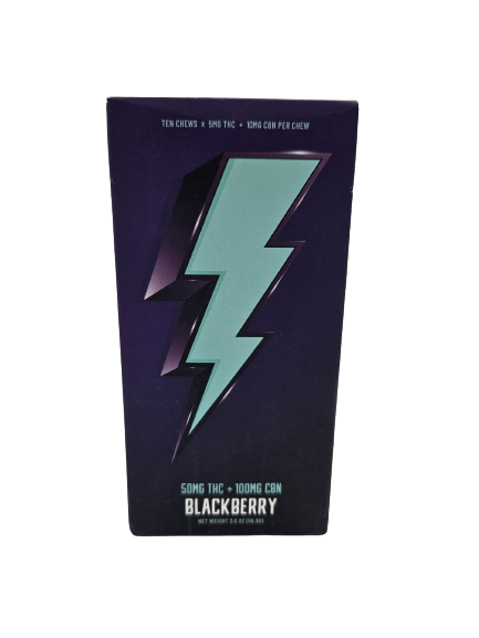 Photograph of product: DOH | Blackberry 2:1 CBN Fruit Chews | 10pk
