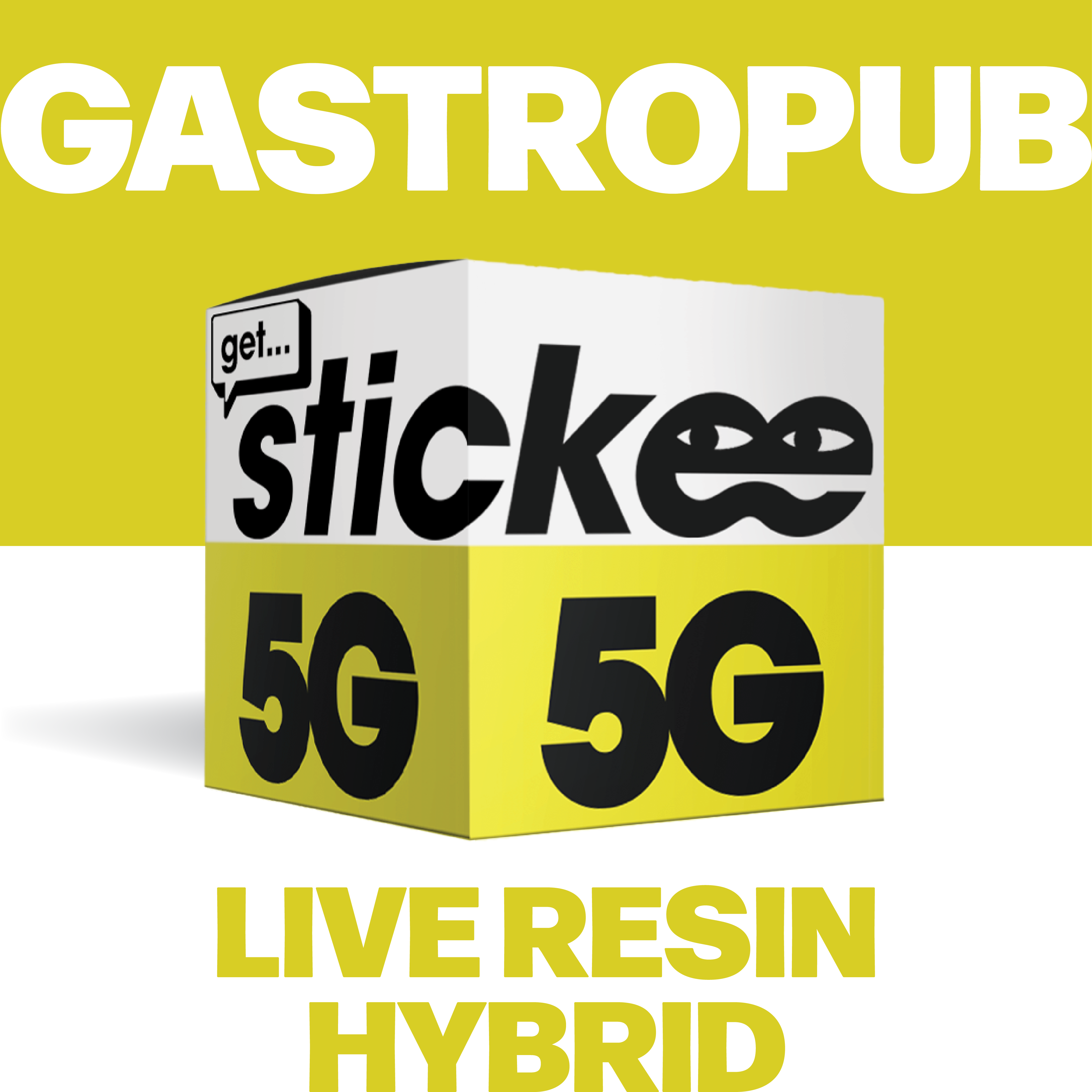 Photograph of product: STICKEE | GastroPub | 5G | Live Resin Concentrate