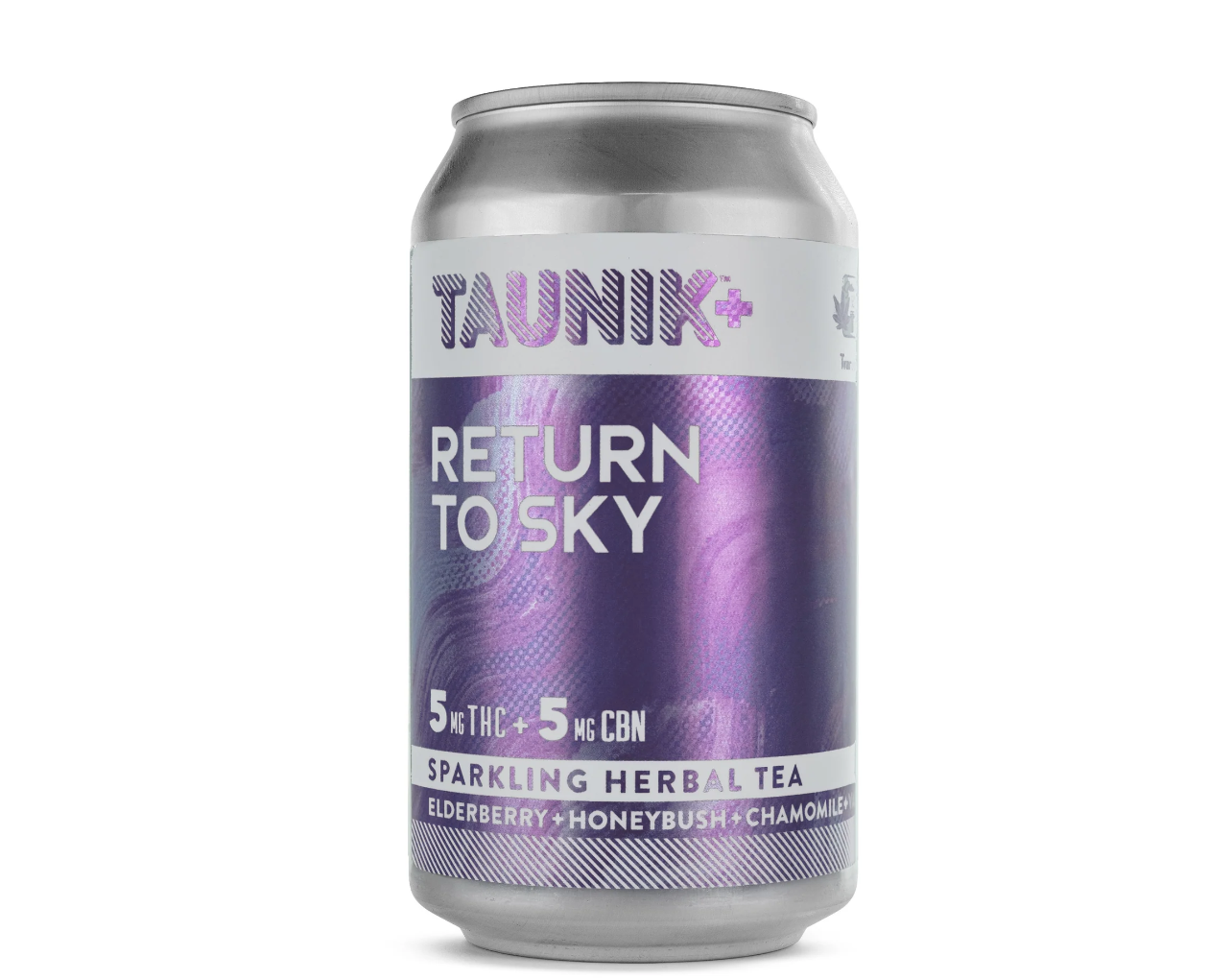 Photograph of product: Drink Taunik | Sparkling Herbal Tea | Return to Sky | 5mg TH-oui + 5mg CBN