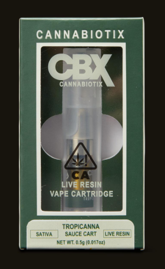 Photograph of product: TROPICANNA .5G - CANNABIOTIX