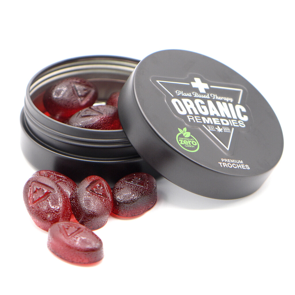 Photograph of product: 1:1 TH-oui:CBN Black Cherry - ["150mg [15pk]"]