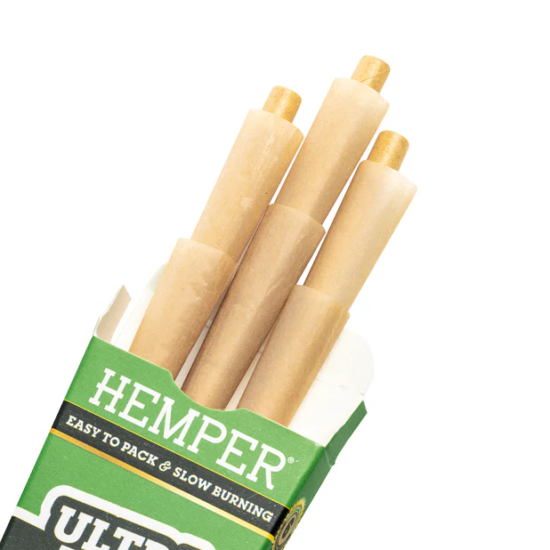 Photograph of product: HEMPER - French Brown 1 1/4 Paper Cones 6pk