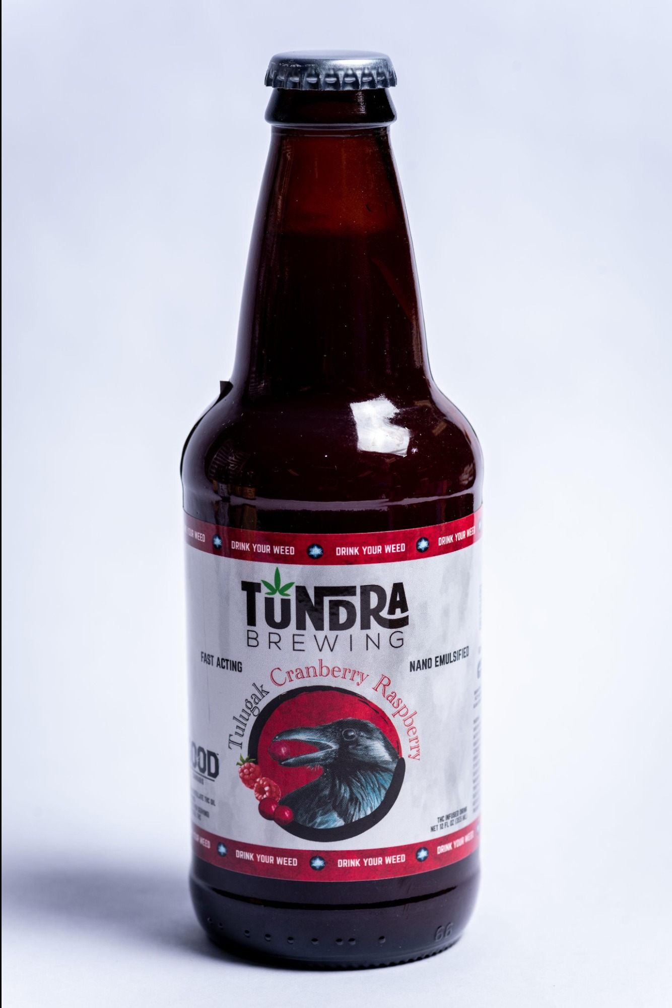 Photograph of product: Cranberry Raspberry (100mg) Spritzer by Tundra Brewing