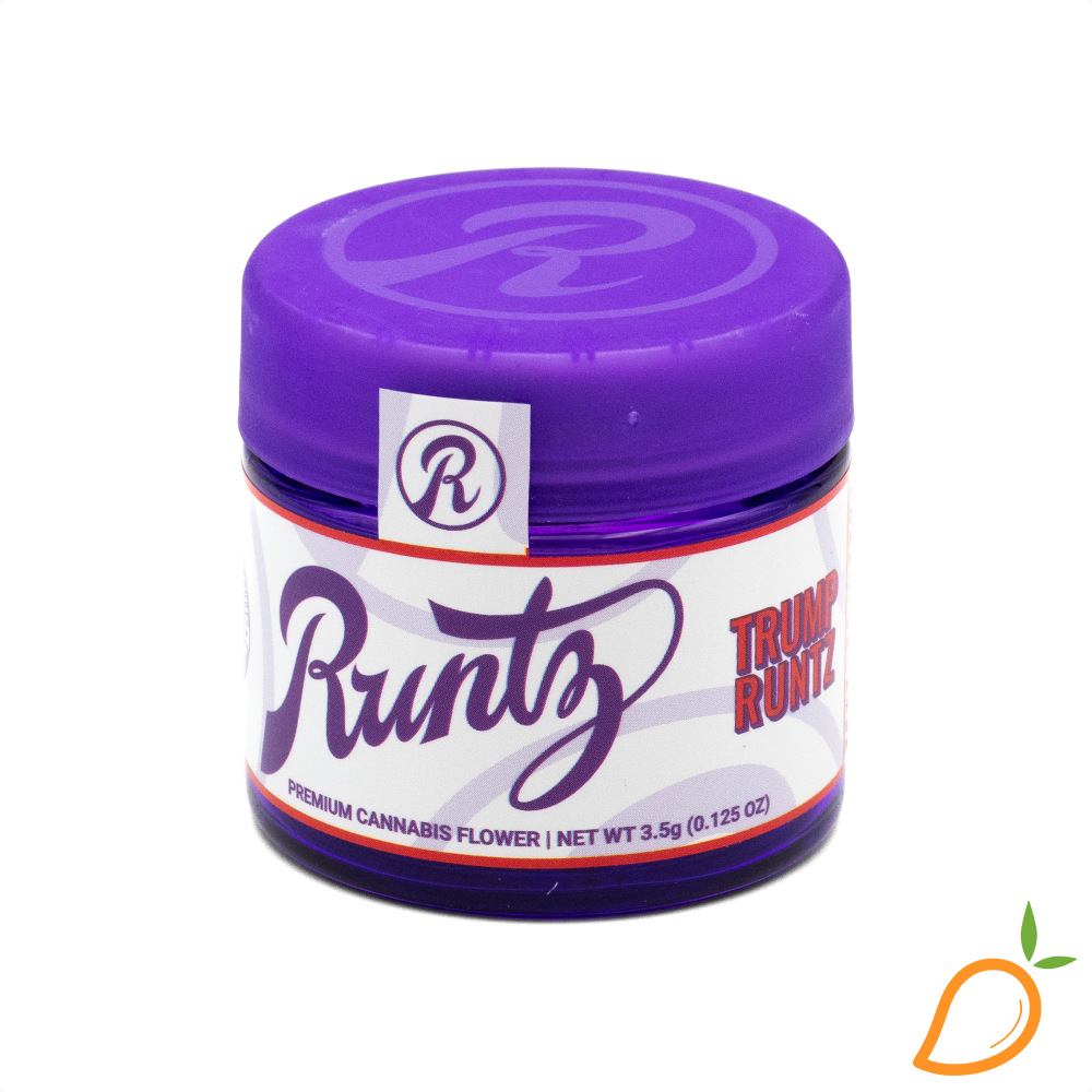 Photograph of product: 3.5g Trump Runtz Prepackaged Flower Runtz
