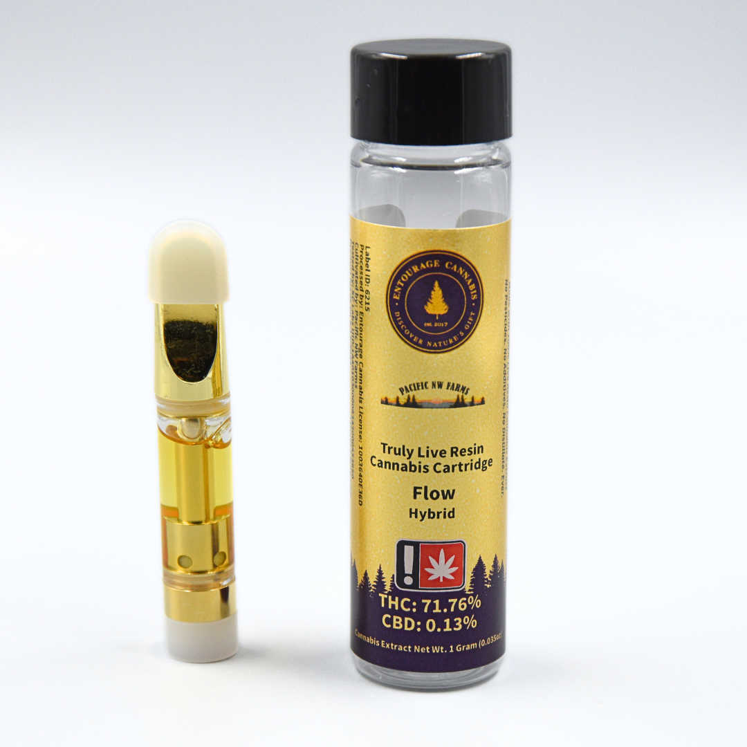 Photograph of product: Entourage - Berry Pie -  Oui'd 510 Truly Live Resin Cart