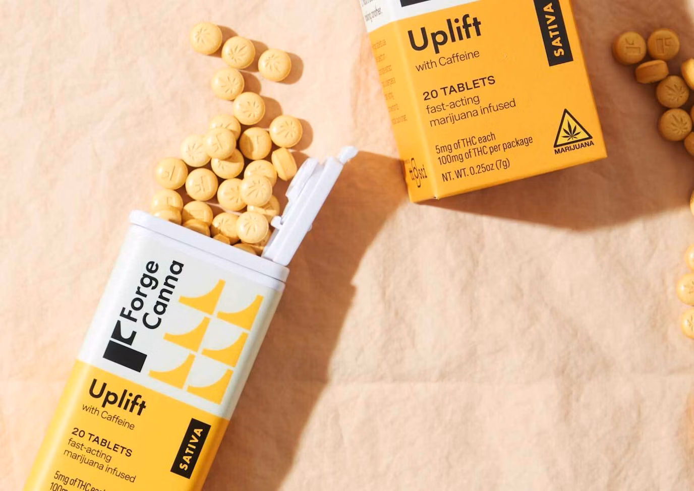 Photograph of product: Tablets - Uplift w/ Caffeine | 5mg