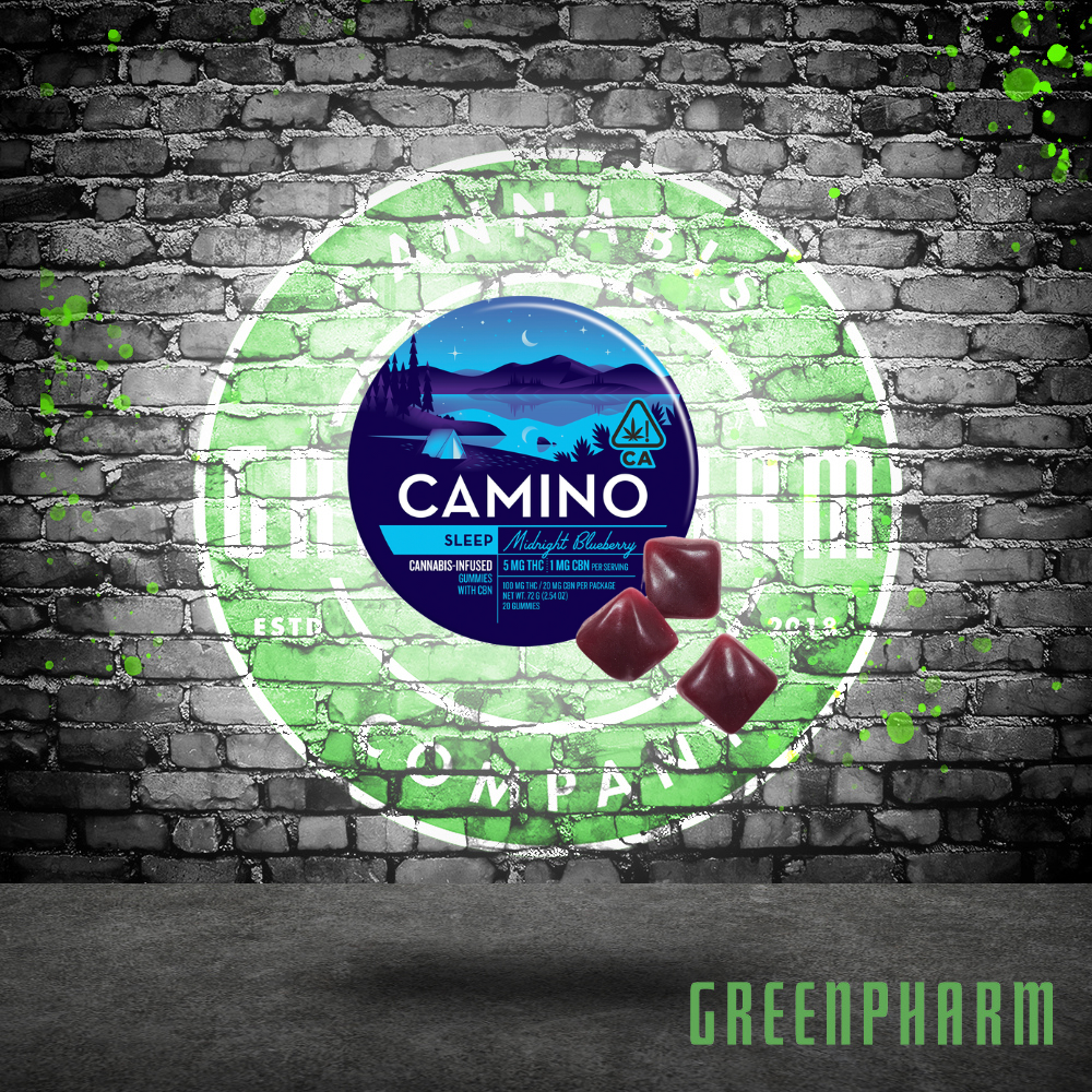 Photograph of product: Camino Yuzu Lemon Gummies 100mg