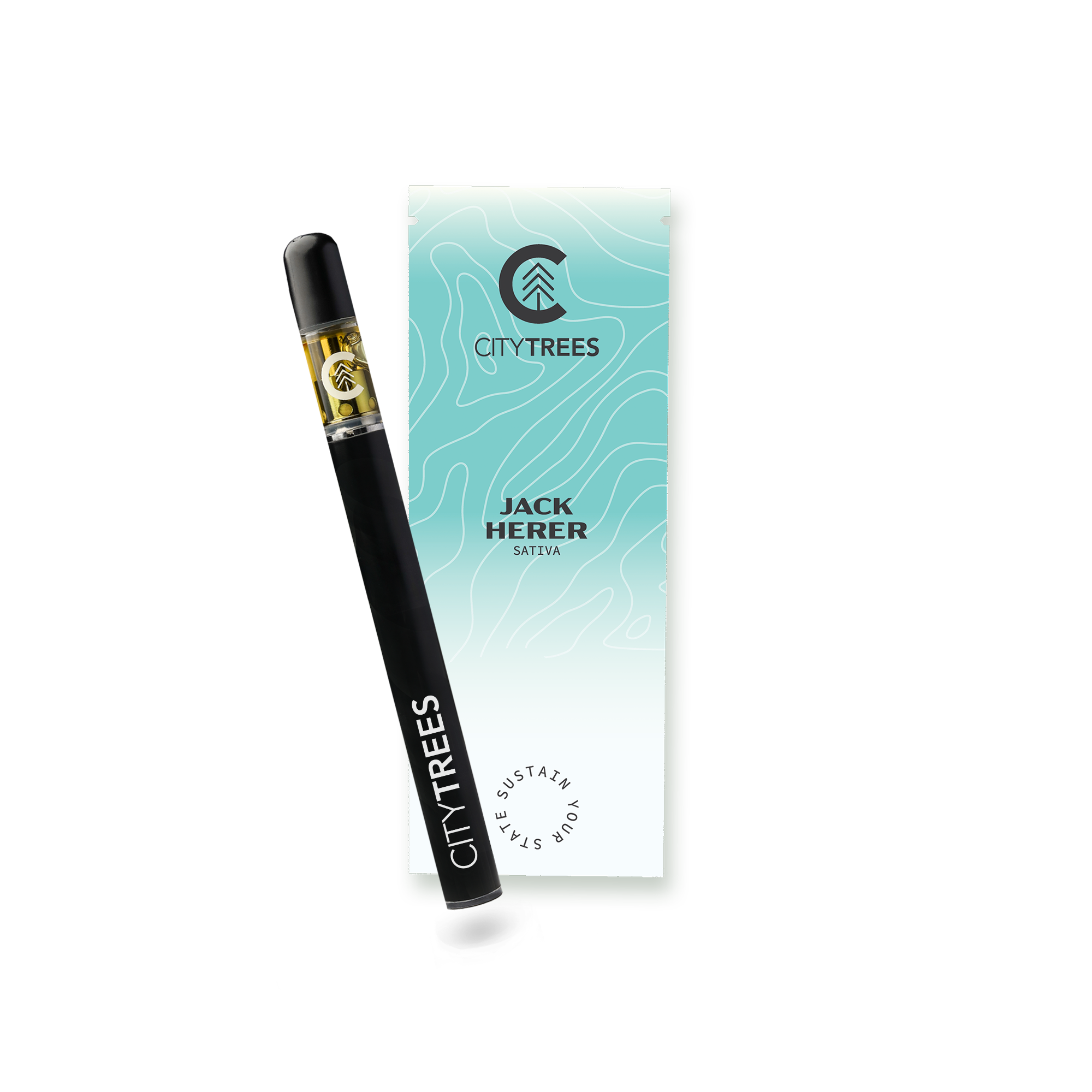 Photograph of product: City Trees Jack Herer Disposable 850mg