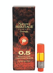 Photograph of product: Double Krush Live Resin Vape Cart 0.5g