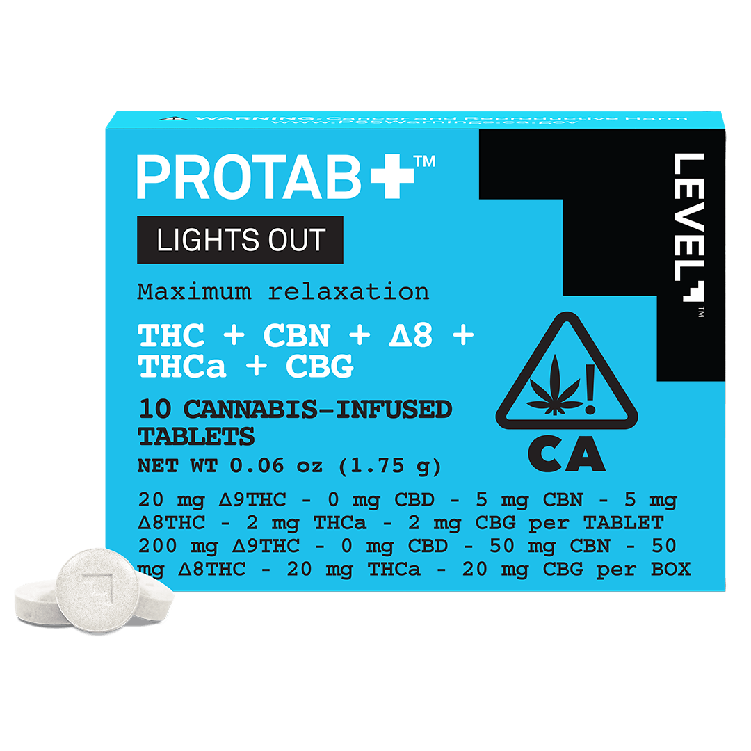 Photograph of product: LEVEL - Lights Out Protab - 10pk