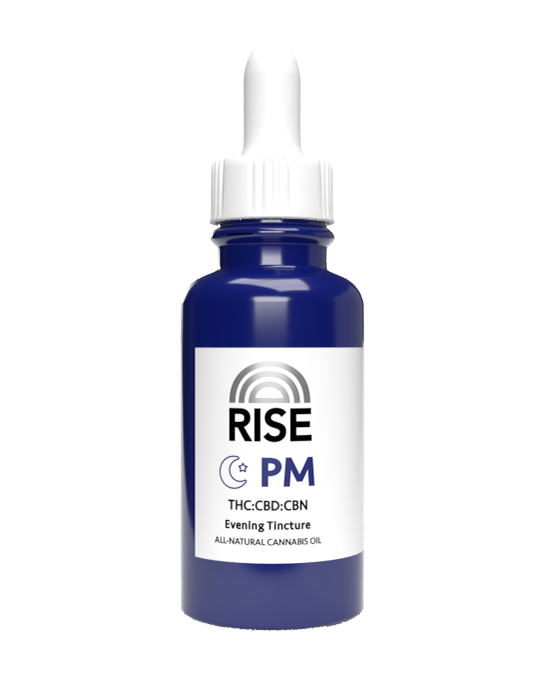 Photograph of product: RISE - PM TINCTURE - 600MG