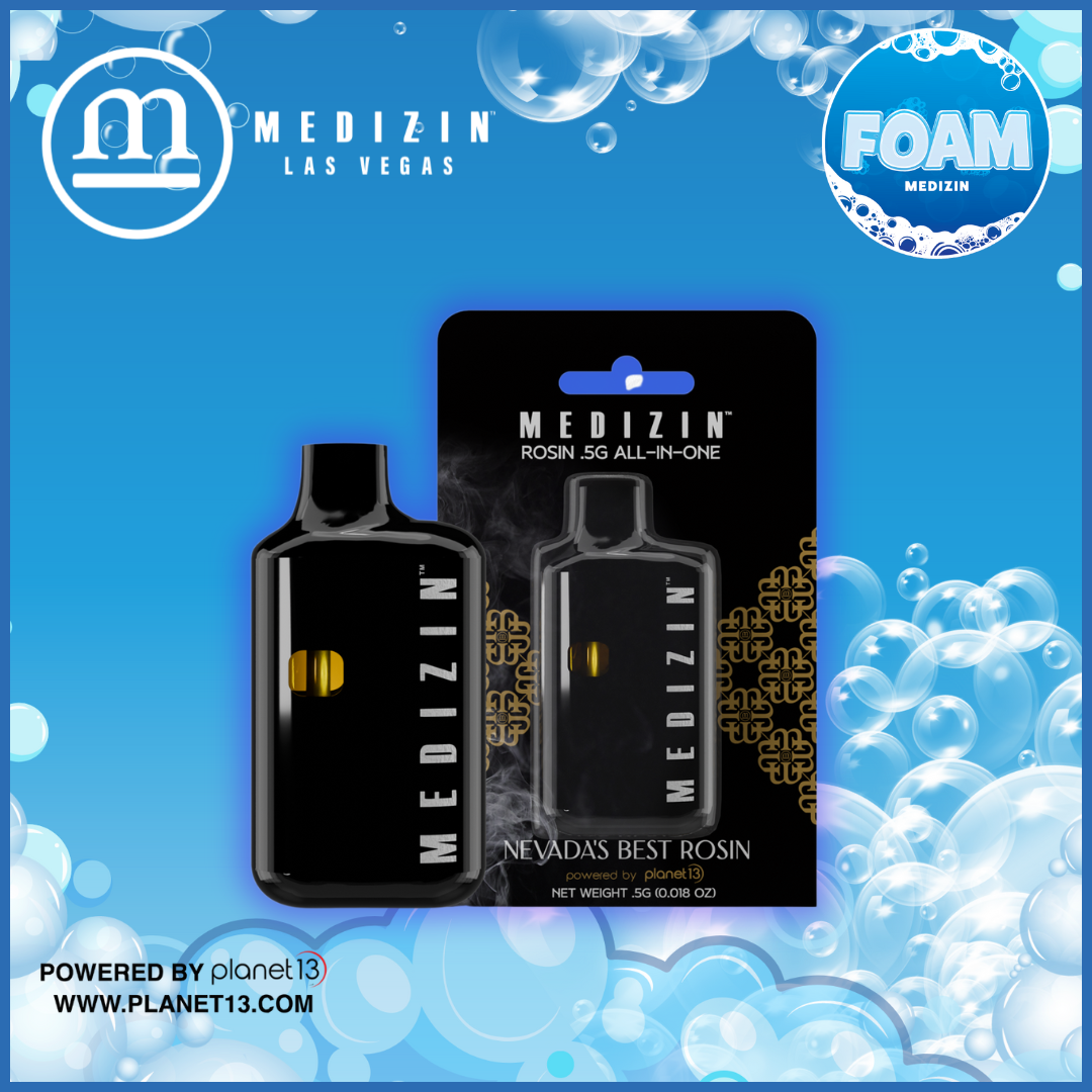 Photograph of product: Foam .5g Rosin Disposable Vape