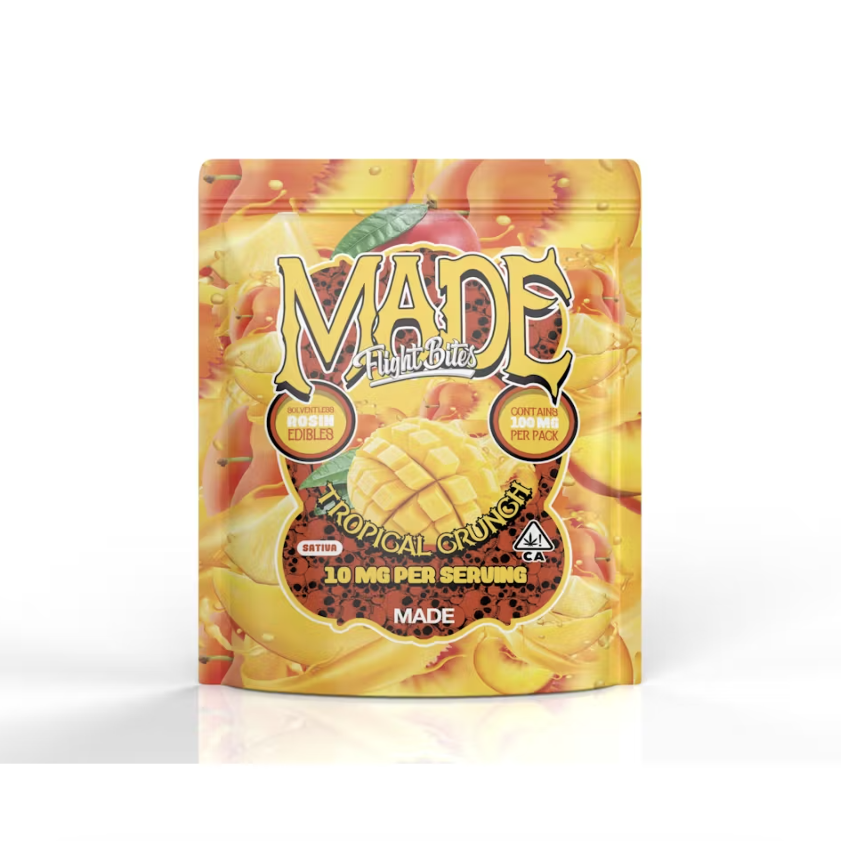 Photograph of product: Tropical Crunch [10pk] (100mg)