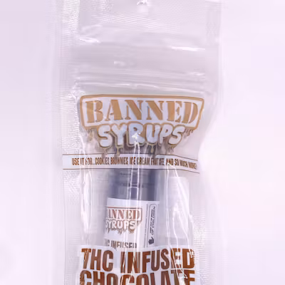 Photograph of product: BANNED | SYRUP | 200MG | HAZELNUT