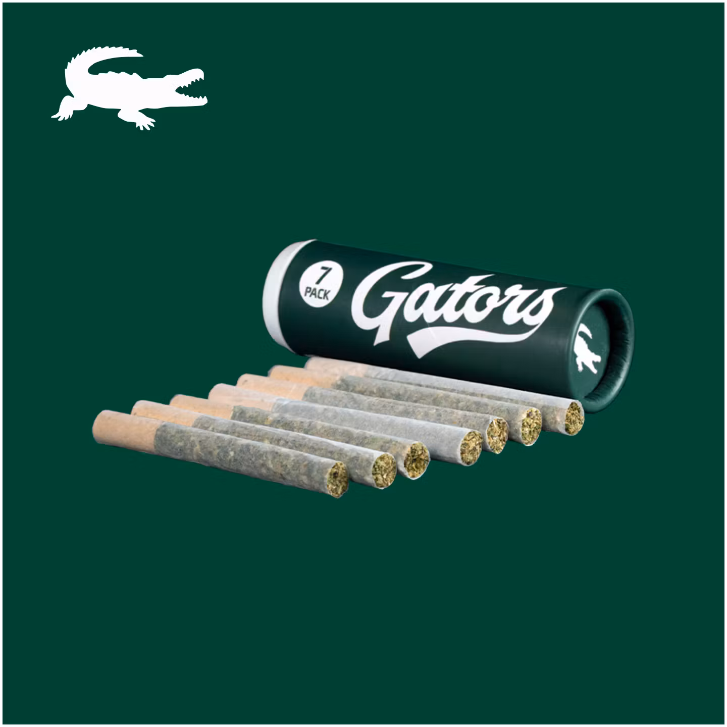 Photograph of product: Gators - Pre-Roll 7-Pack 3.5g