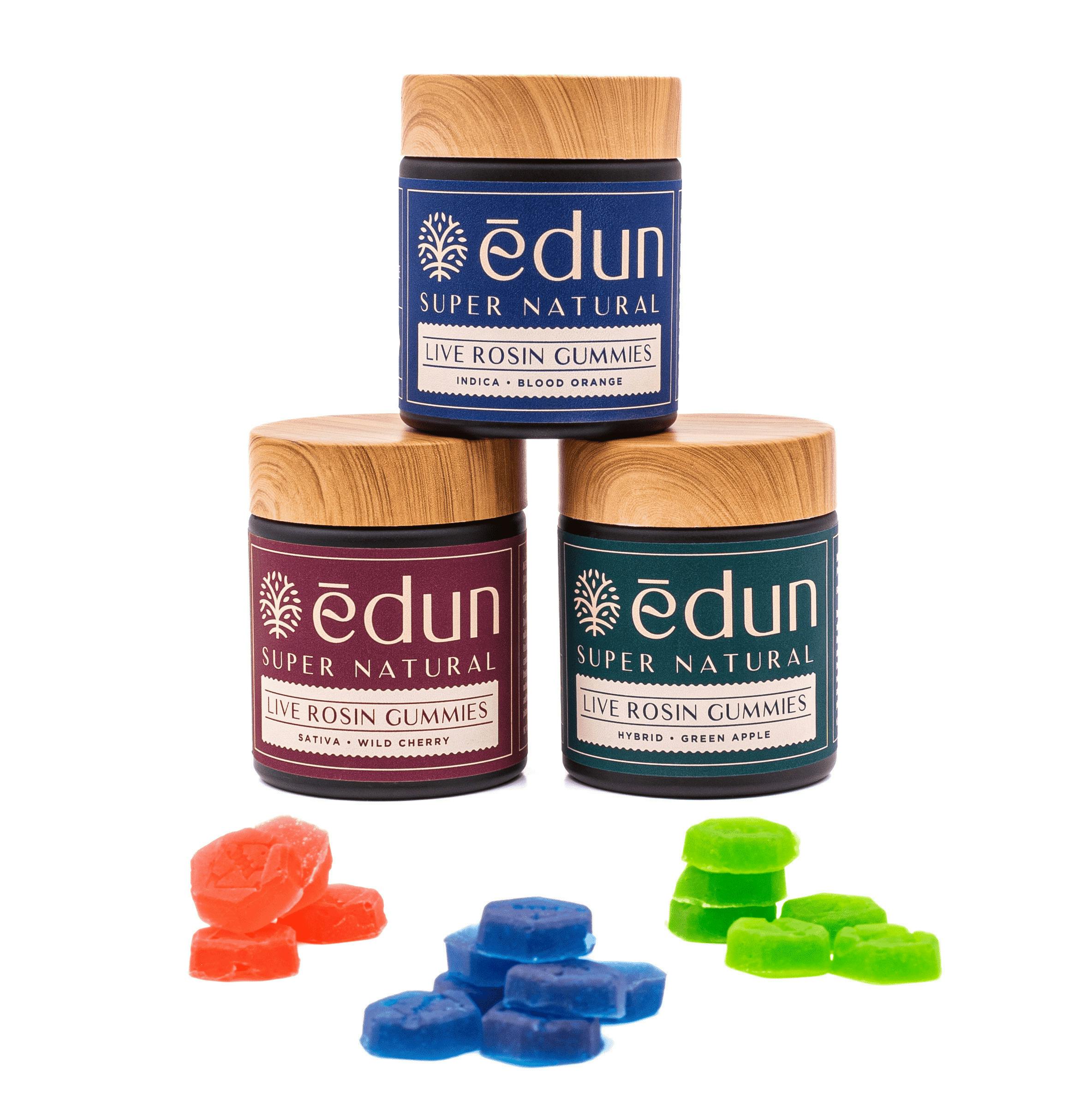 Photograph of product: EDUN | Rosin Gummies | (H) Cherry