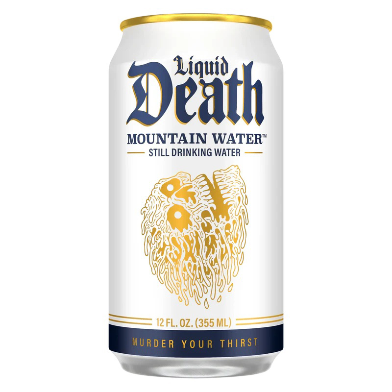 Photograph of product: Liquid Death - Mountain Water - 12oz