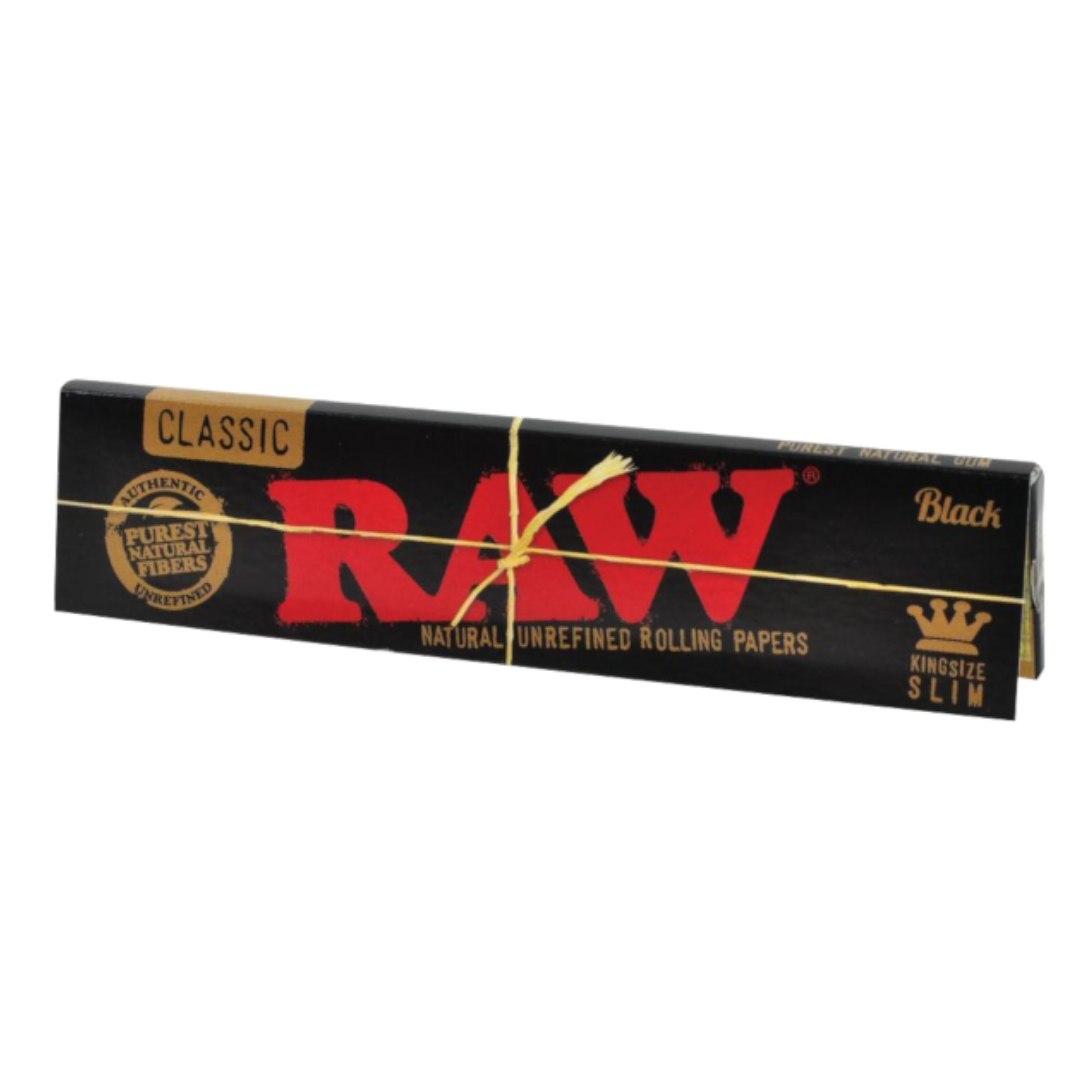 Photograph of product: RAW - Classic Black Papers | King Size Slim