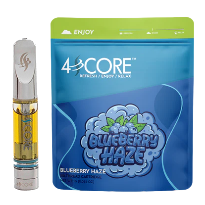 Photograph of product: 4Score Blueberry Haze Cartridge Rec